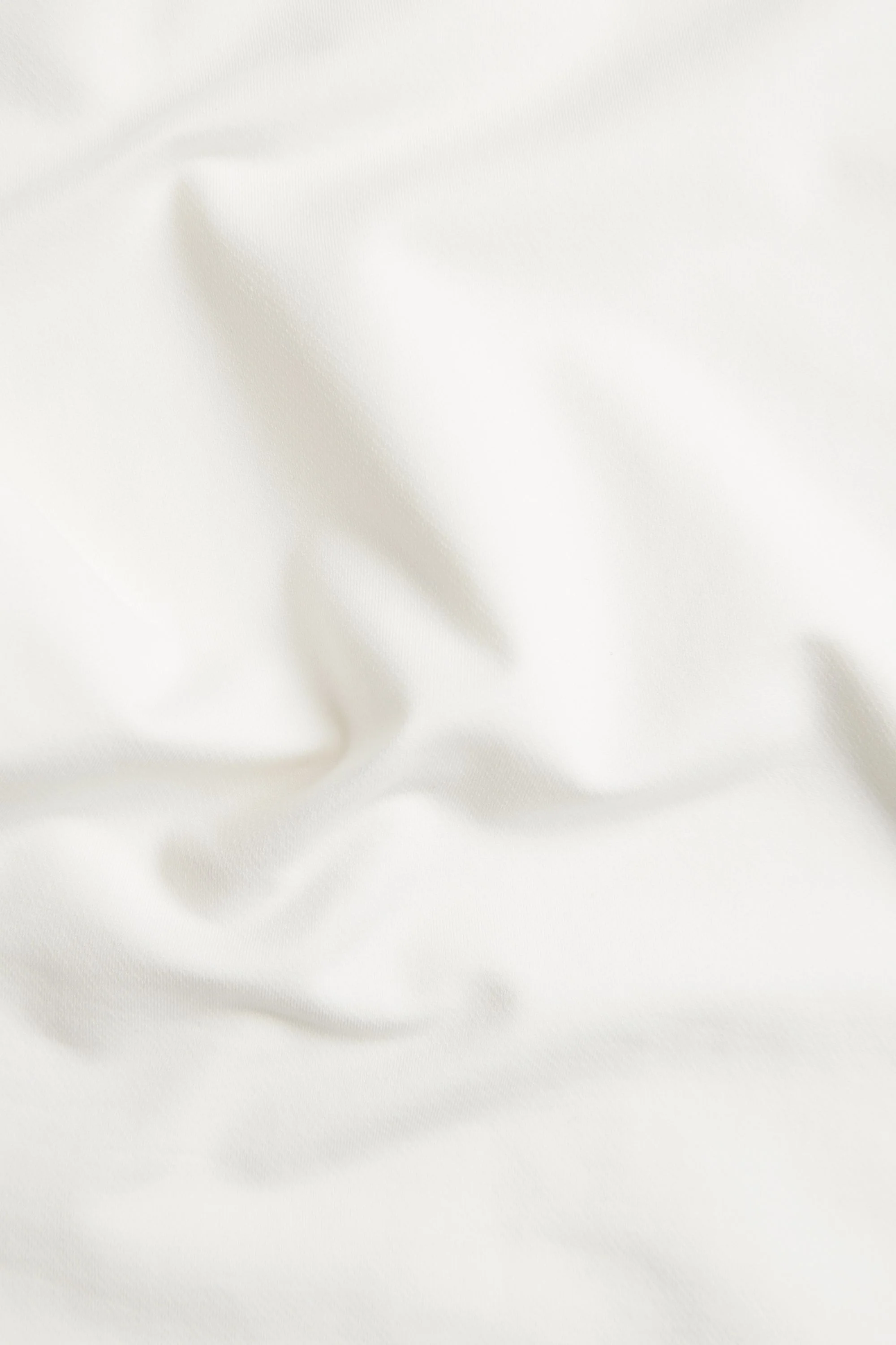 Lightweight Short Sleeve Fitted Tee, Lunar White - Image 5